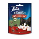 Felix Naturally Delicious Rind N1 3er Pack (3x50g Packung) + usy Block