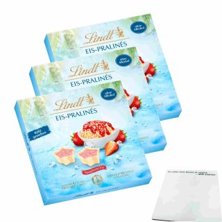Lindt Eis-Pralinés Spaghetti 3er Pack + usy Block