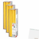 G&G Spitzkerze gelb 3er Pack(3x8St Packung)  + usy Block