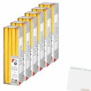 G&G Spitzkerze gelb 6er Pack(6x8St Packung)  + usy Block
