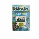 Ricola Alpin Fresh Bonbons ohne Zucker 3er Pack (3x50g...