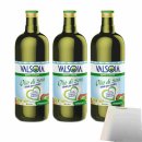 Valsoia Olio di Soia 3er Pack (Sojaöl, 3x1l Flasche) + usy Block