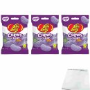 Jelly Belly Chewy Candy Sour Grape 3er Pack (3x60g Beutel) + usy Block