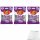 Jelly Belly Chewy Candy Sour Grape 3er Pack (3x60g Beutel) + usy Block