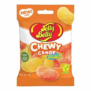 Jelly Belly Chewy Candy Lemon & Orange Sours (60g Beutel)