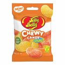 Jelly Belly Chewy Candy Lemon & Orange Sours 6er Pack (6x60g Beutel) + usy Block