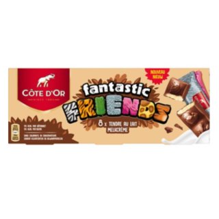 Côte dOr Fantastic Friends mit zarter Milchcreme (134,4g Packung)