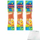 Haribo Spaghetti Fizz Limo Orange Flavour Veggie 3er Pack...