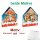 Ferrero Kinder Maxi Mix Adventskalender Doppelpack (2x351g) mit beiden Motiven: Karussell und Haus + usy Block