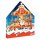 Ferrero Kinder Maxi Mix Adventskalender Doppelpack (2x351g) mit beiden Motiven: Karussell und Haus + usy Block