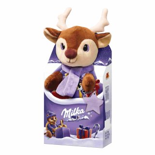 Milka Magic Mix Plüschtier Elch (96g Packung)