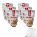 DOLLYS Biscuits Golden Match Sticks 6er Pack (6x70g Packung) + usy Block