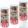 Popcorn Caramel Pop N Joy Tutti Frutti 3er Pack (3x170g Dose) + usy Block