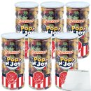 Popcorn Caramel Pop N Joy Tutti Frutti 6er Pack (6x170g Dose) + usy Block