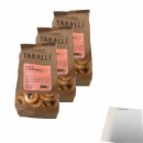 Puglia Sapori Taralli Gebäck mit Chilischote 3er Pack (3x250g Beutel) + usy Block