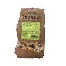 Puglia Sapori Taralli Testpaket mit 4 Gebäck Sorten: Olivenöl, Fenchel, Chili und Pizza Geschmack (je 1x250g Beutel)