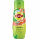 SodaStream Lipton Green Ice Tea Citrus Getränkesirup 3er Pack (3x0,44l Flasche) + usy Block