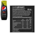 SodaStream Pepsi Max Lime Getränke-Sirup Zero Zucker 6er Pack (6x0,44l Flasche) + usy Block