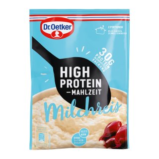 Dr. Oetker High Protein Mahlzeit Milchreis (104g Beutel)