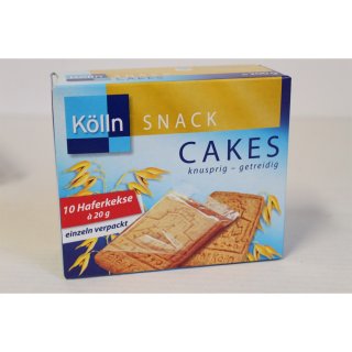 Kölln Cakes 10 Hafersnacks 4er Pack (4x200g Packung)