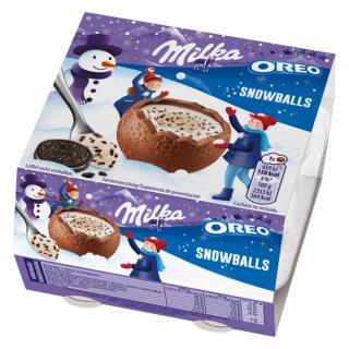 Milka Snow Balls Oreo (112g Packung) MHD 31.03.2023 Sonderpreis