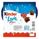 Ferrero kinder LOVE mini BLAU (107g Packung)