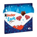 Ferrero kinder LOVE mini 2er Pack mit beiden Farben (2x107g Packung) + usy Block