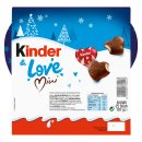 Ferrero kinder LOVE mini 2er Pack mit beiden Farben (2x107g Packung) + usy Block