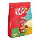 KitKat Mini Mix 14 Mini Riegel 6er Pack (6x197,4g Beutel) + usy Block
