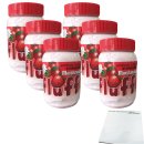 Fluff Marshmallow Strawberry Schaumzucker Brotaufstrich Erdbeere 6er Pack (6x213g) + usy Block