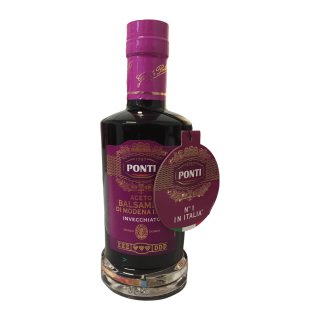 Ponti Aceto Balsamico di Modena IGP Invecchiato (250ml Flasche)