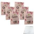 Fazer Geisha Milchschokolade mit weicher Haselnussfüllung 6er Pack (6x150g Packung) + usy Block