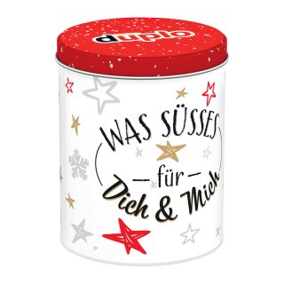 Ferrero duplo Weihnachtsdose mit 24 Riegeln Motiv 1 (436,8g Dose)