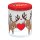 Ferrero duplo Weihnachtsdose mit 24 Riegeln Doppelpack mit beiden Motiven (2x436,8g Dose) + usy Block