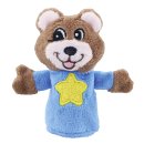 Ferrero kinder Schokolade Fingertheater Plüsch Puppe Bär 4 Riegel (50g Packung) + usy block