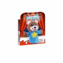 Ferrero kinder Schokolade Fingertheater 6 Plüsch Puppen:Schneemann, Bär, Pinguin, Fuchs, Eisbär, Elch (6x50g Packung) + usy Block