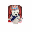 Ferrero kinder Schokolade Fingertheater 6 Plüsch Puppen:Schneemann, Bär, Pinguin, Fuchs, Eisbär, Elch (6x50g Packung) + usy Block