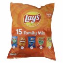 Lays 15 Family mix Chips 5 verschiedene Sorten (337,5g Beutel)