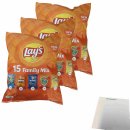 Lays 15 Family mix Chips 5 verschiedene Sorten 3er Pack (3x337,5g Beutel) + usy Block
