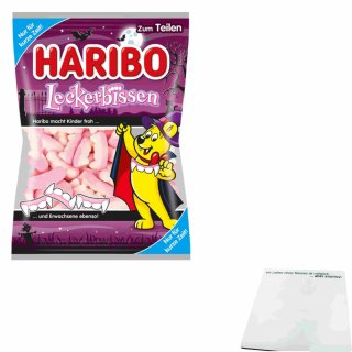 Haribo Leckerbissen (175g Beutel) + usy Block