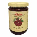 DArbo Wildpreiselbeeren 6er Pack (6x400g Glas) + usy Block