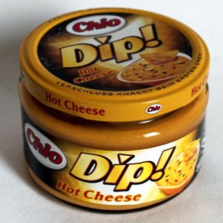 Chio Dip Hot Cheese Scharfer Käsedip 12er Pack (12x200ml Glas)