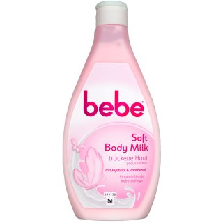 Bebe Young Care Soft Body Milk 6er Pack (6x400ml)