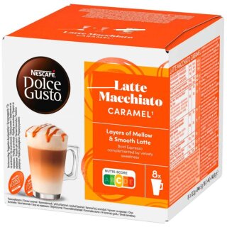 Nescafe Dolce Gusto Latte Macchiato Caramel 3er Pack (3x145,6g)
