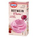 Dr. Oetker Rotwein Creme 7er Pack (7x203g Packung) + usy Block