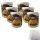 Gandola Fior di nocciola 6er Pack (6x200g Glas Haselnuss-Kakao Creme) + usy Block