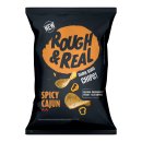 Rough & Real Chips Spicy Cajun (125g Beutel)