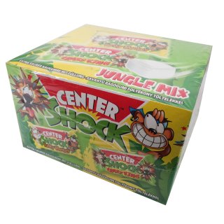 Center Shock Edition "Jungle Mix" extra saurer Kaugummi 2er Pack (2x100 Stück)