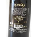 Quota 29 Primitivo Salento Menhir italienischer Rotwein 14% vol. 6er Pack (6x0,75l Flasche)