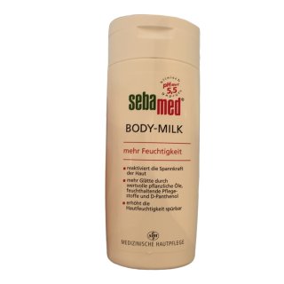 Sebamed Body Milk mehr Feuchtigkeit 2er Pack (2X200ml Flasche)